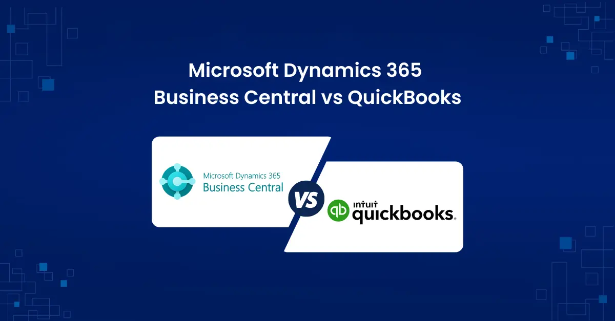 Dynamics 365 Business Central vs QuickBooks Ngenious