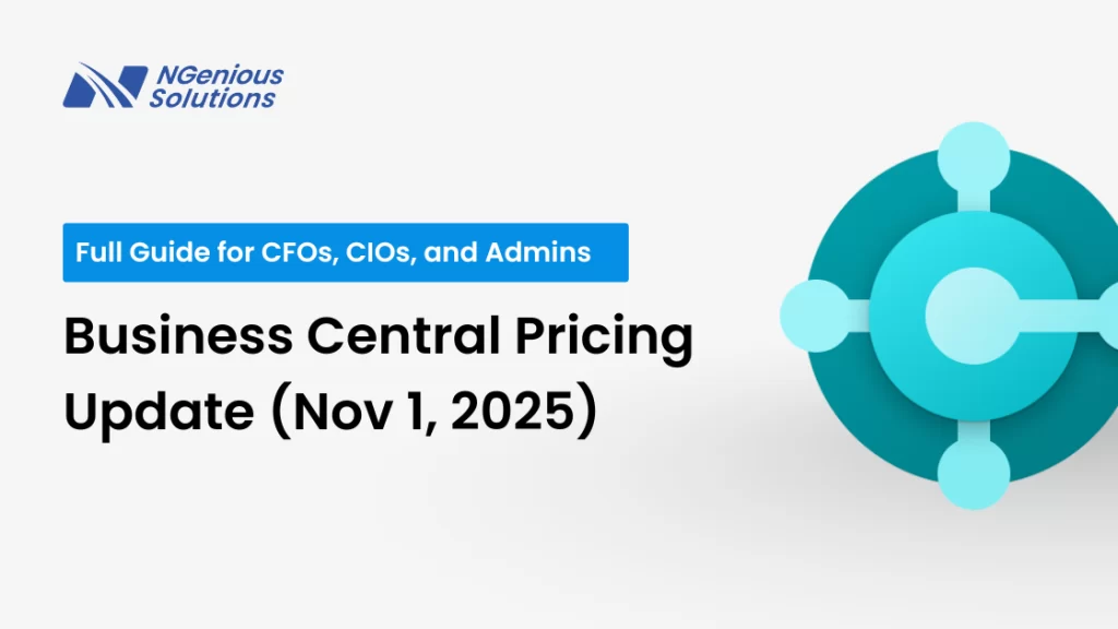 New Dynamics 365 Business Central Pricing