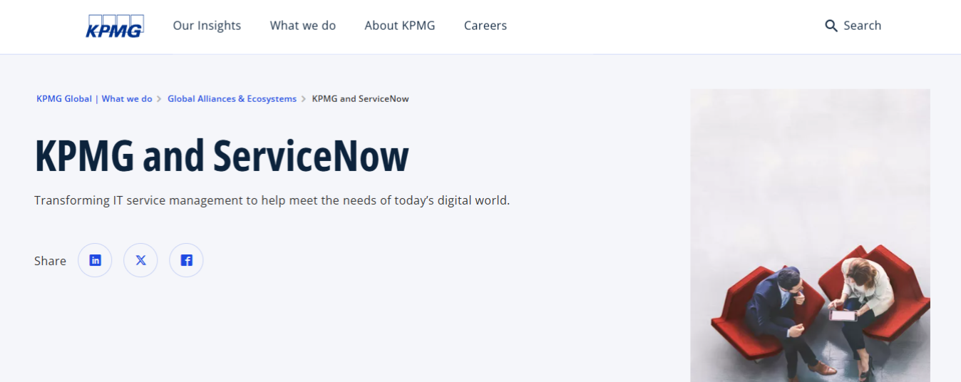 KPMG ServiceNow Partner